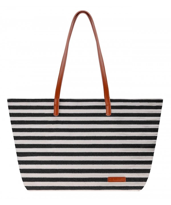 Canvas ZLYC Stripe Shoulder Shopper