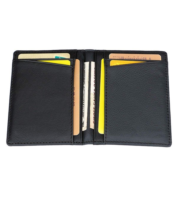 Wallets leather Blocking Pocket Credit