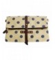 Ladies Patterned Canvas Clutch Handbag