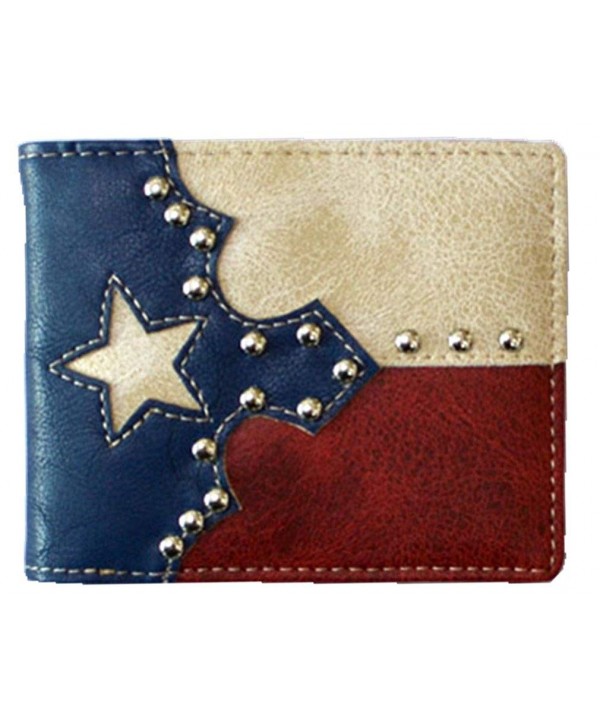 Wallet Western W020 Texas Flag