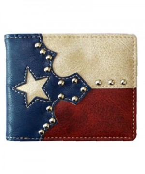 Wallet Western W020 Texas Flag