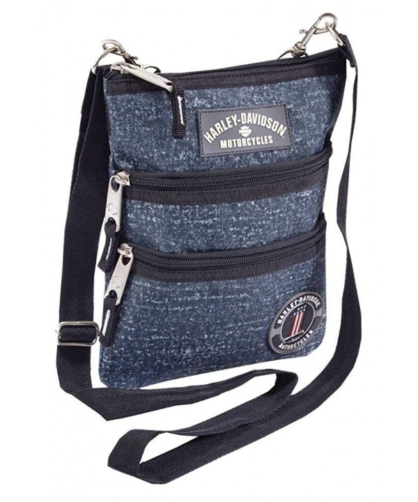 Harley Davidson Womens Cross Body Crossbody 99616 BLUE