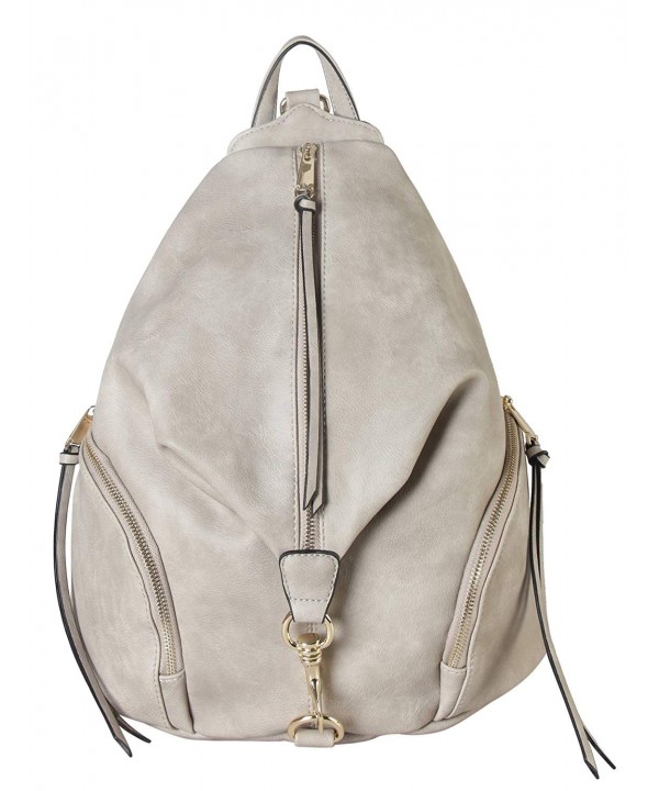 Diophy Leather Fashion Backpack AB 052