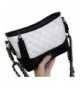 Womens Quilted Leather Cross body Handbags