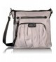 Utiliti Pleated Crossbody Light Grey