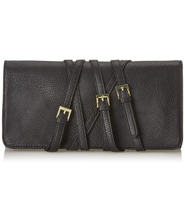 BCBGeneration Quinn Cooper Clutch Black