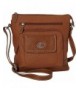 Aurielle Carryland Flip Flap Crossbody Tobacco