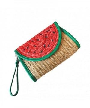 Tonwhar Watermelon Summer Straw Woven