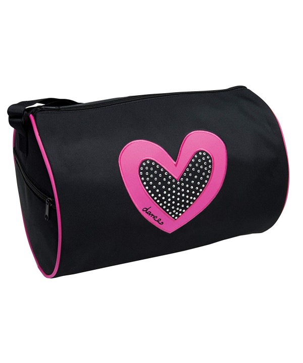 Dancers Heart Rhinestones Duffel Danshuz