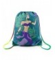 Mermaid Drawstring Teens Backpack School