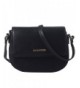 DAVIDJONES Leather Crossbody Shoulder Saddle