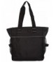 Poly Zippered Shoulder Tote Bag