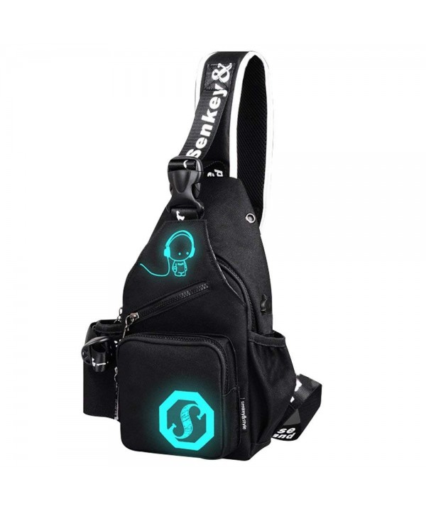 Mens Womens Luminous Sling Charging