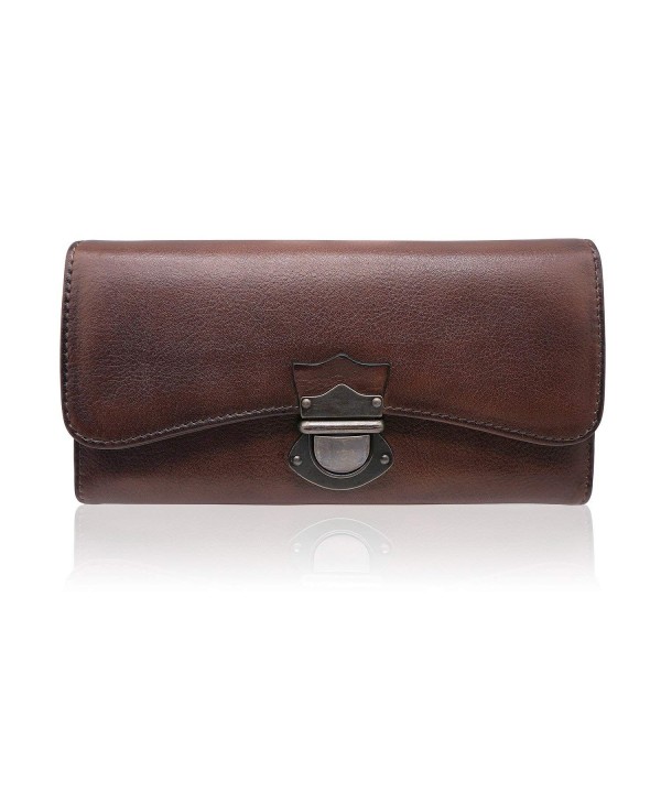 Womens Wallet Capacity Ladies Leather