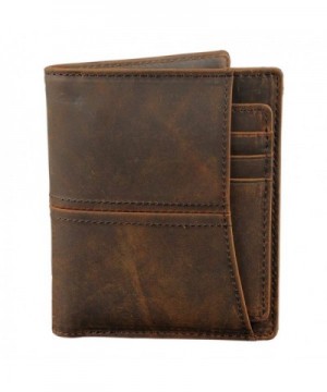 Leaokuu Genuine Leather Passcase Vertical