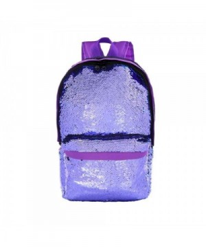 Fashion Reversible Sequins Backpack Students