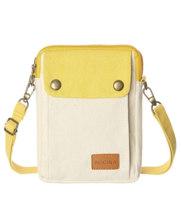 Phone Wallet Canvas Pocket Crossbody