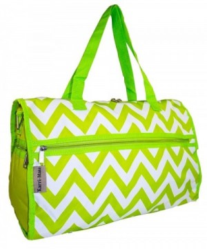 Karri Mate Chevron Duffle Bag Green