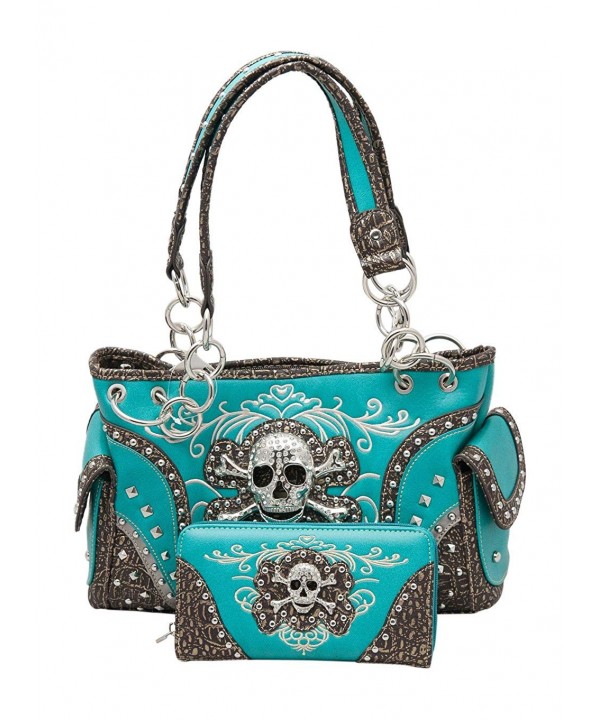 HW Collection Rhinestone Concealed Turquoise