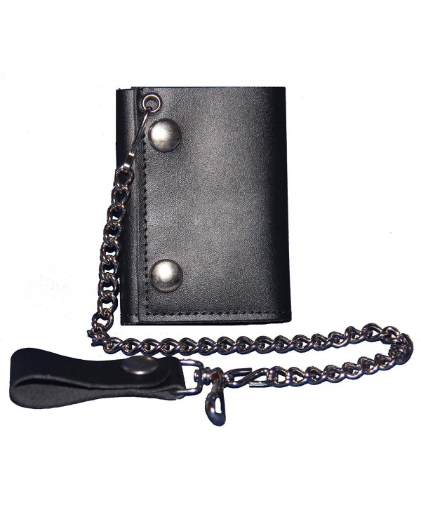 Custom Original Black Trifold Wallet