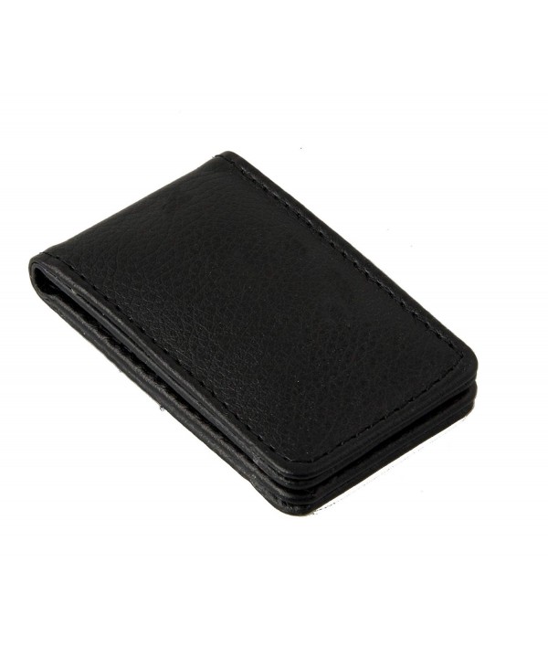 Leather Money Clip Magnetic Closure