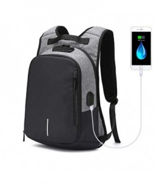 Anti Theft Backpack Charging Waterproof Notebook