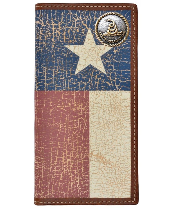 Custom Tread Wallet Distressed Texas