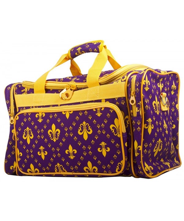 Ever Purple Fleur Duffle 19 inch