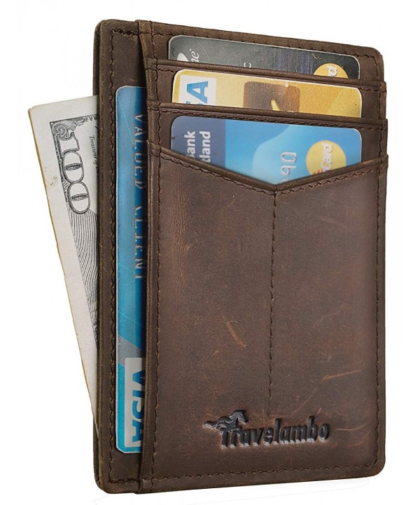 Travelambo Minimalist Pocekt Wallet Blocking