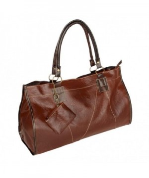 Generous Leatherette Satchel Handbag Shoulder