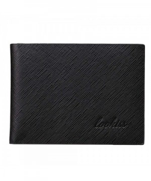 Leather Slim Wallet Men Minimalist