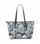 InterestPrint Floral Leather Shoulder Handbags