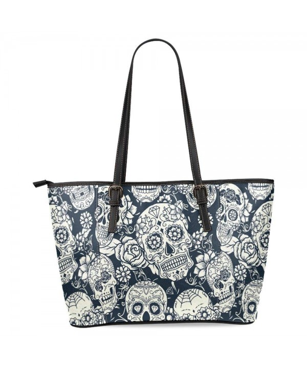 InterestPrint Floral Leather Shoulder Handbags