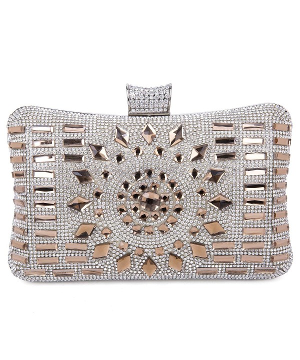 Tanpell Rhinestone Evening Clutches Detachable