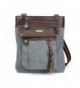 GEMINI Crossbody Leather Messenger Feather