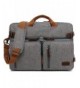 Kenox Messenger Briefcase Convertible Greyfabric