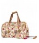 Lily Bloom Wheeled Duffel Forest