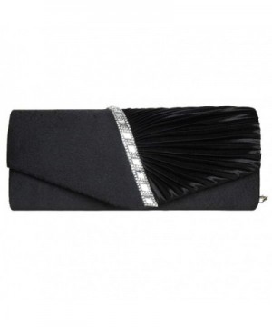 EUBags Evening Pleated Crystal Wedding