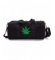 Marijuana Heavyweight Canvas Duffel Black