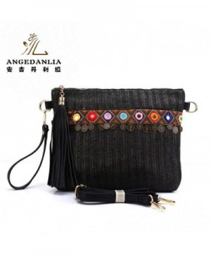 Straw Crossbody Bag Angedanlia Handmade