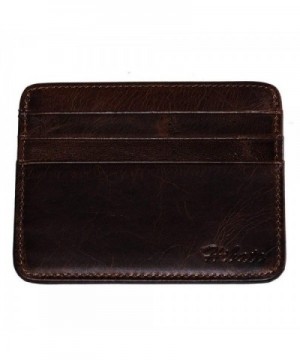 Hibate Leather Credit Holder Wallet