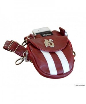 Hipzbag Red Sporty Faux Leather