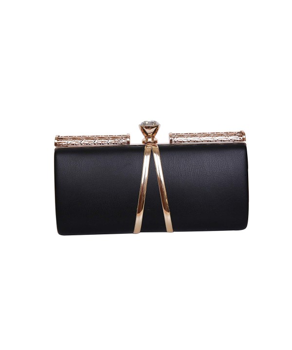 black clutch bag