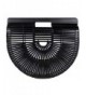 Retro Sun Picnic Clutch Black