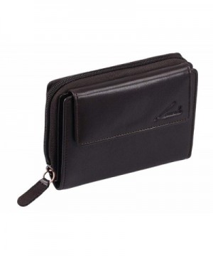 Avanco Womens Leather Zipper Wallet