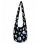 Skull Hippie Cotton Crossbody Messenger