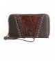 Montana West Accordion Wristlet Whipstitched