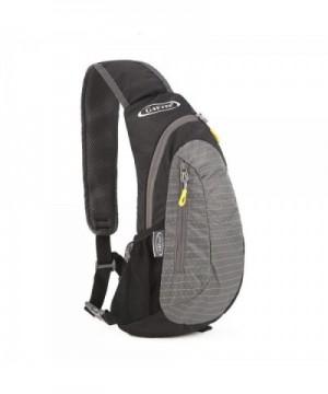 G4Free Shoulder Backpack Adjustable Black Grey