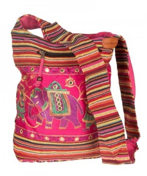 Shoulder Handmade Embroidered Elephant Bohemian