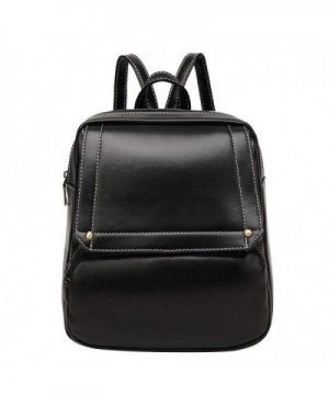 LIZHIGU Leather Backpack Satchel Shoulder